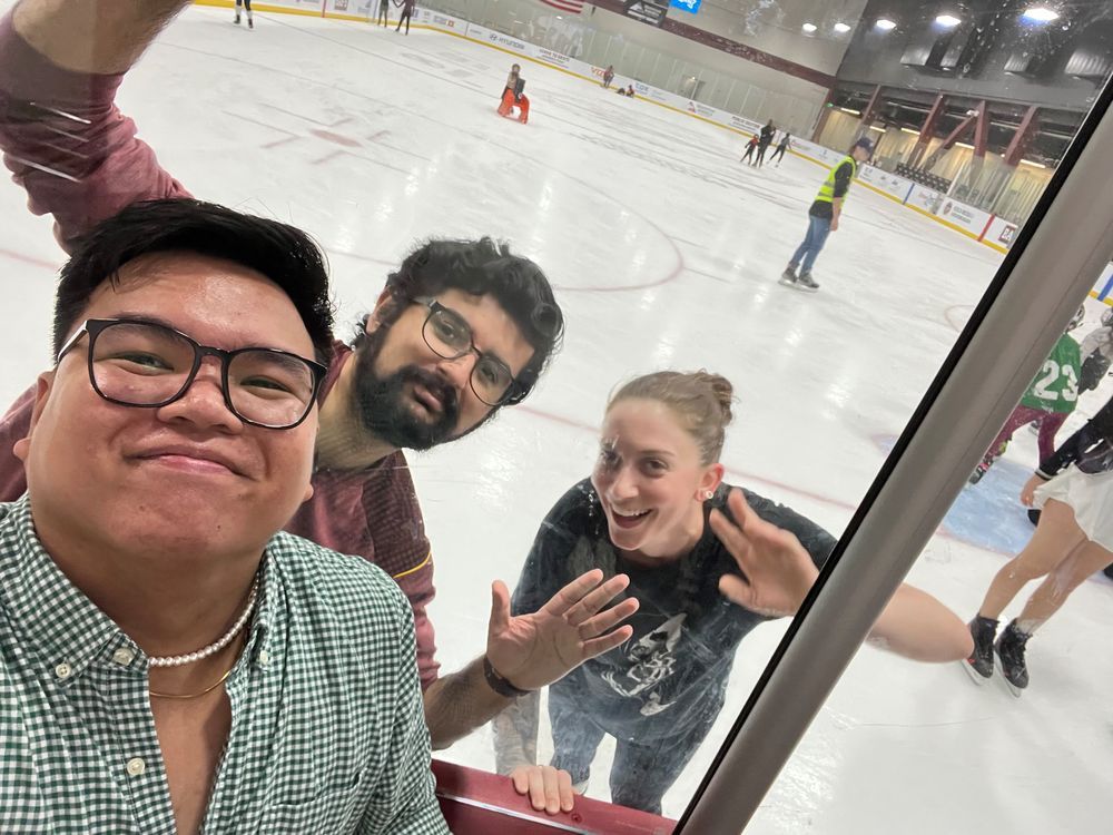 Ice skating at Mullet Arena